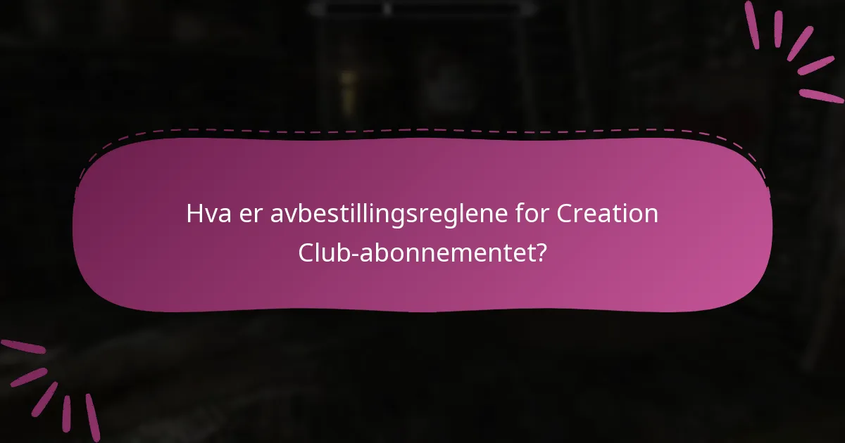 Hvordan administrerer jeg mitt Skyrim Special Edition Creation Club-abonnement?