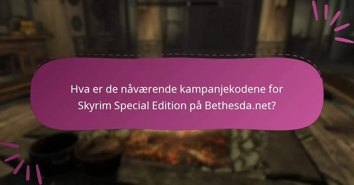 Hvordan innløse kampanjetilbud for Skyrim Special Edition?