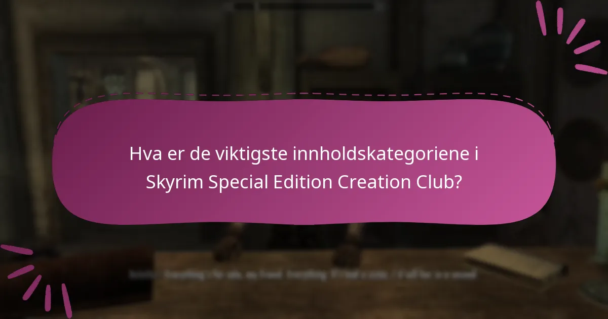Hvilke temaer utforskes i Creation Club-innhold?