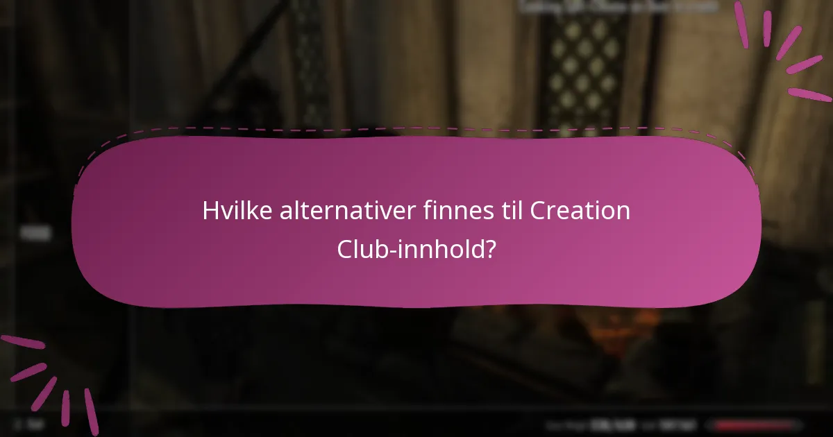 Hvordan integreres Creation Club-innhold med Skyrim-spillingen?
